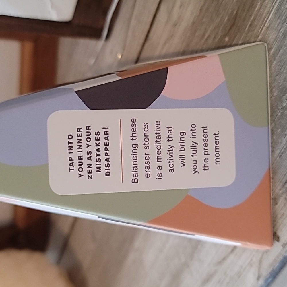 Stacking Stone Eraser Set - Picture 2 of 5